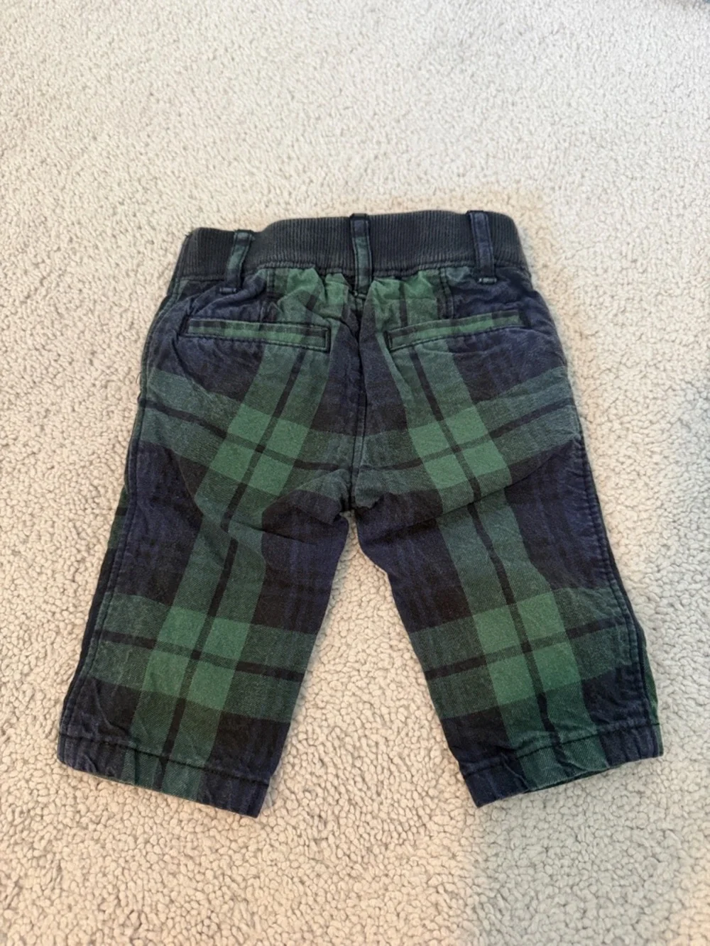 babyGAP Blue and Green Plaid Pants Size 0-3 months